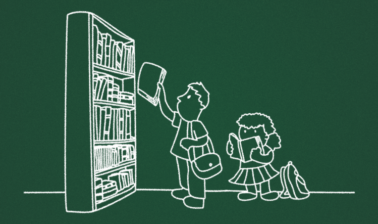 Capa do livro 'A Biblioteca no Contexto Escolar'